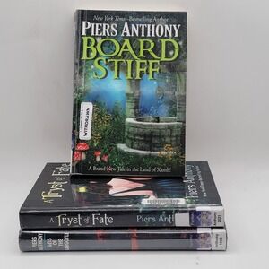 Piers Anthony Xanth Series Hardcover Lot 3 Books Ex-Library Good